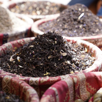 Exotic Floral-Infused Black Tea Blend
